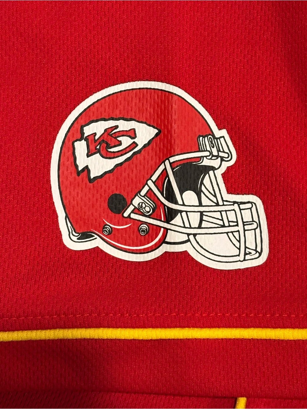 Kansas City Chiefs Button Front Baseball Jersey Men’s Large NFL Team Apparel - Picture 5 of 8